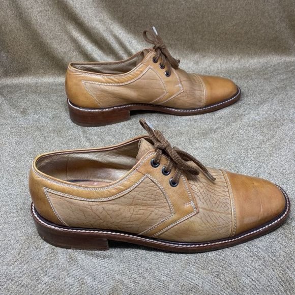 Vintage?Bally Leather Oxfords main image 4